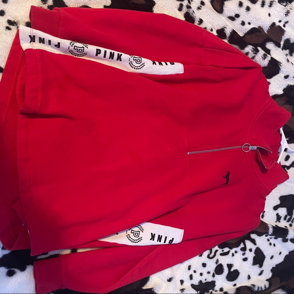PINK quarter zip.